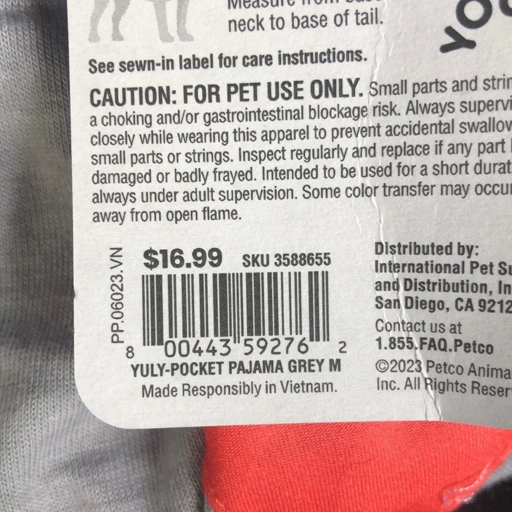 NWT Youly “the dreamer” dog pajamas M​